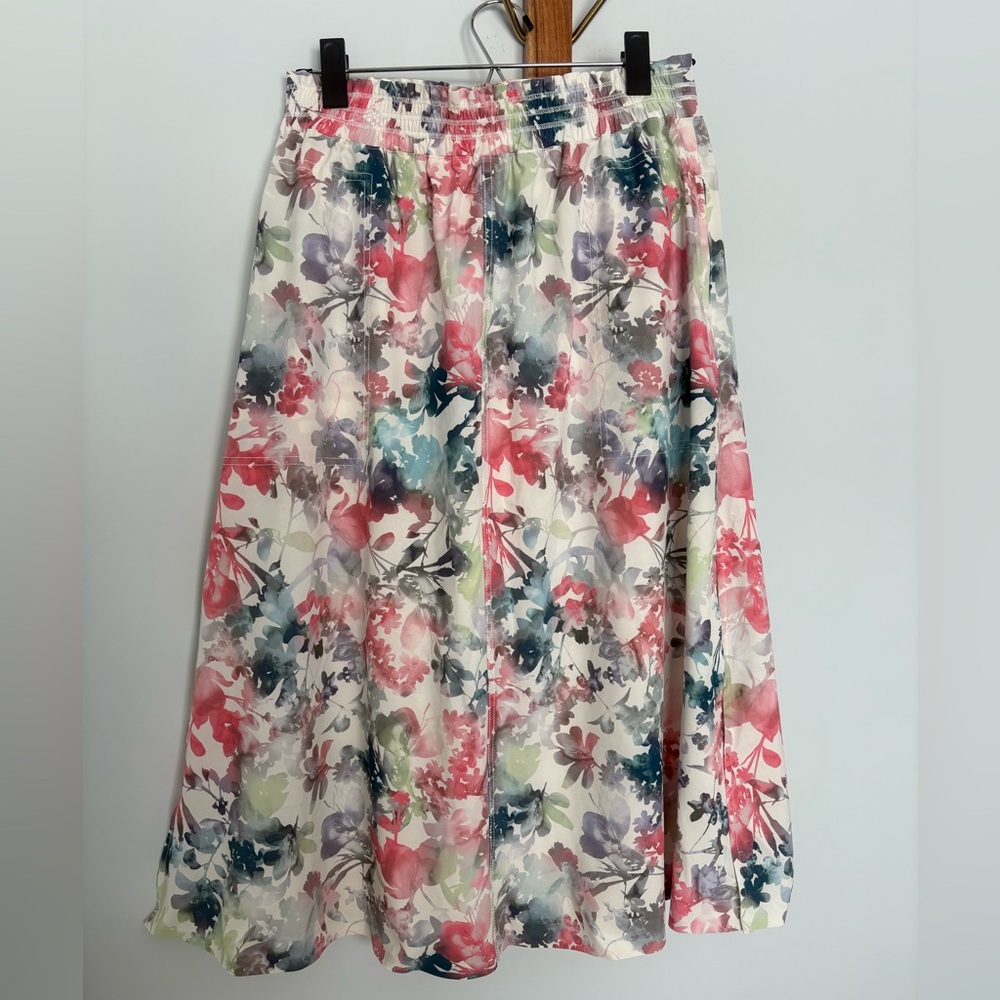 Athleta floral skirt size SP